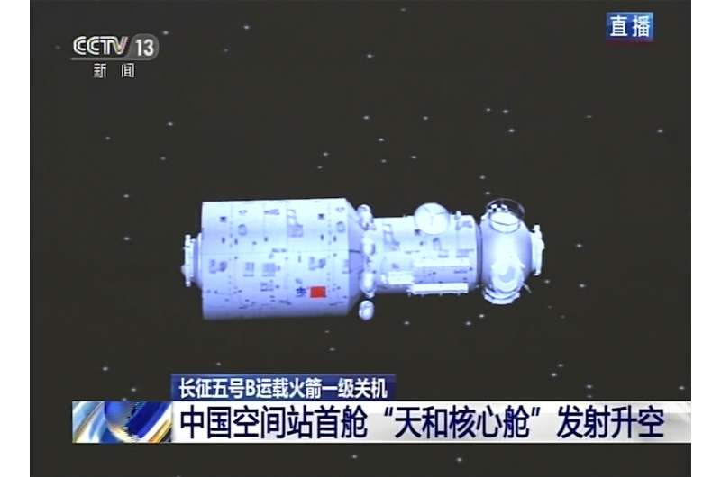 중국, 최초의 영구 우주 정거장의 주요 부분 발사