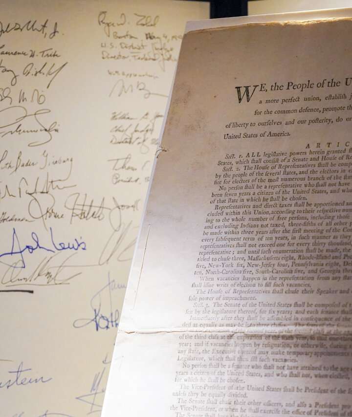 Sotheby's to auction rare first printing of U.S. Constitution