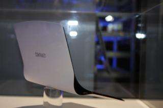 Super-thin flexible OLED from Sony