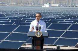 President Obama visits solar power plant using technology developed by UC San Diego engineers