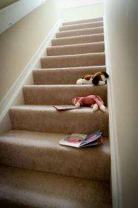 一项新的研究调查了美国儿童中与楼梯有关的伤害