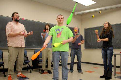 Math + juggling = better problem-solving tools for ISU students