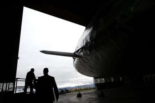 High-tech cargo airship being built in California