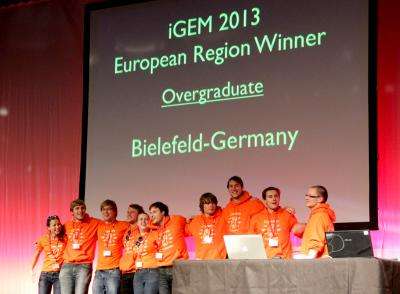 Bielefeld iGEM team wins European preliminary round