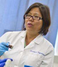 Bioengineer studying how to send drugs to lungs through nanotechnology
