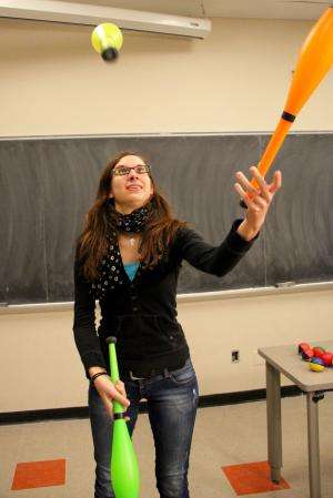 Math + juggling = better problem-solving tools for ISU students