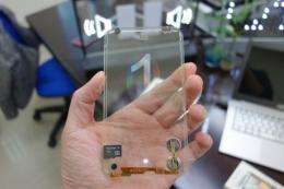 glass smartphone