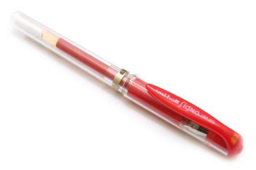 red correcting pen