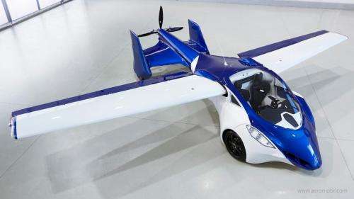 AeroMobil 3.0 transforms from car to flying car