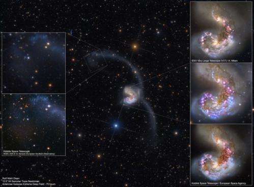Ultra-deep astrophoto of the Antenna Galaxies