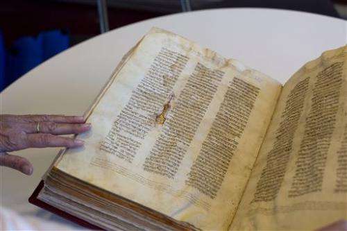 Israeli library's manuscripts tell unique stories