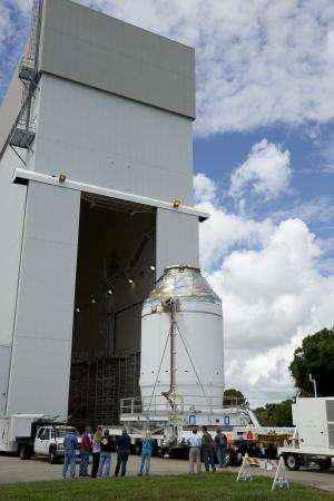 Orion Spacecraft Transfers To Launch Abort System Facility