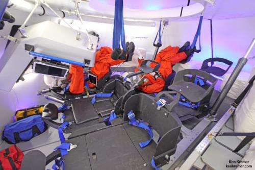 Tour of Boeing’s CST-100 Spaceliner to LEO