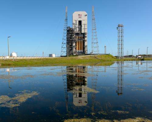 Image: NASA's Orion spacecraft prepared for launch