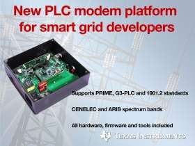 Power line communication modems to support all major standards