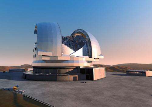 Spectacular mountain blast marks major milestone for world's largest telescope