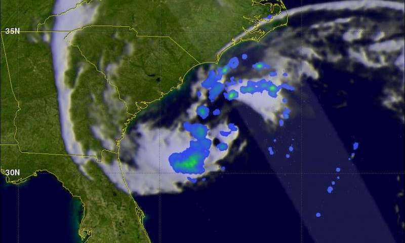 GPM and Finland-NPP are flying over the subtropical storm Ana