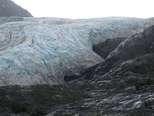 Global warming carving changes into Alaska in fire and ice