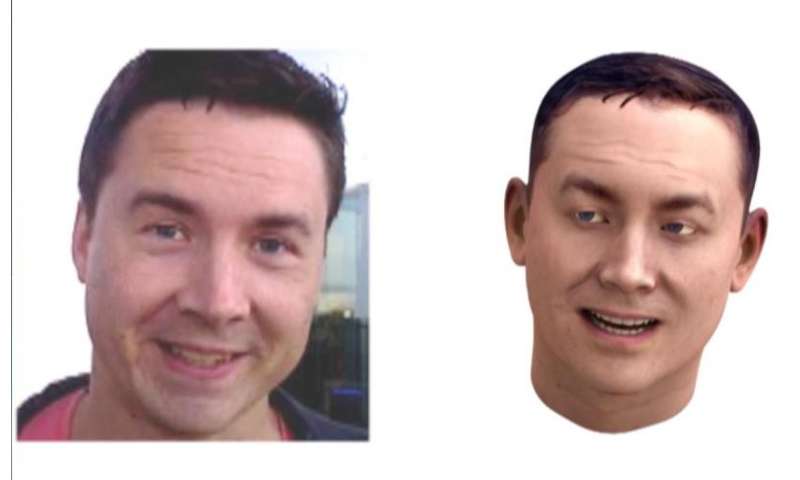Creating an avatar from a 3D selfie