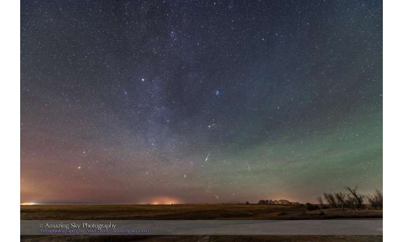‘Explody’ Taurid meteors produce persistent trains