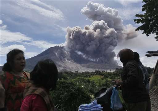 Indonesia's Mount Sinabung unleashes new powerful burst