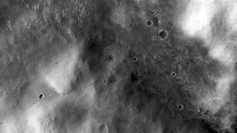 NASA orbiter views sites of fiction film's Mars landings