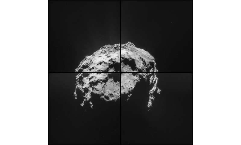 Rosetta space probe takes sharp, close-up images of comet