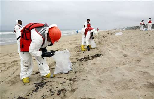 California beaches reopen after goo cleanup