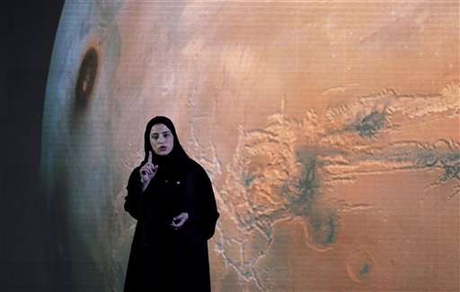 UAE to explore Mars' atmosphere with probe named 'Hope'
