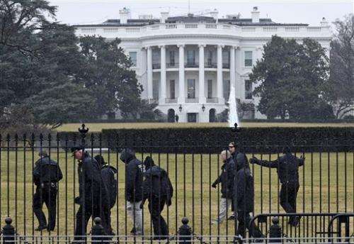 Small drone crashes at White House complex, origin unclear