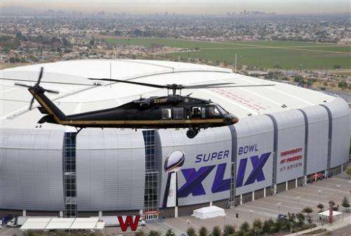Border Protection lends a hand for Super Bowl security