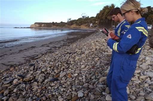 Latest on California oil spill: Up to 105,000 gallons leaked