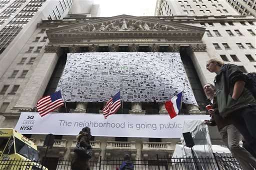 Square's stock bounces back in market debut after IPO flop