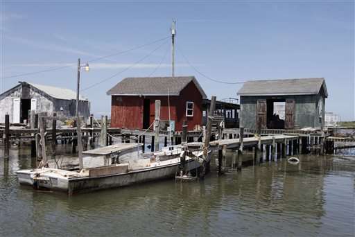 Islanders in Chesapeake Bay face exile from rising seas