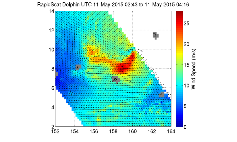 All NASA eyes on Tropical Storm Dolphin