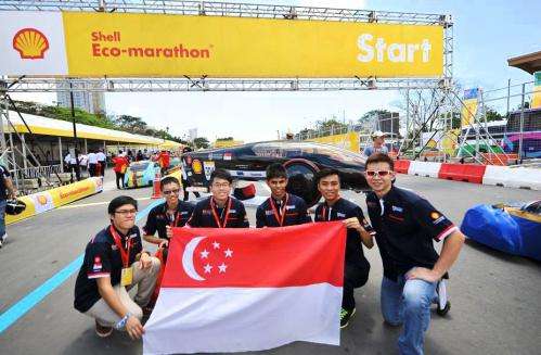 NTU grabs top spots at Shell Eco-marathon Asia