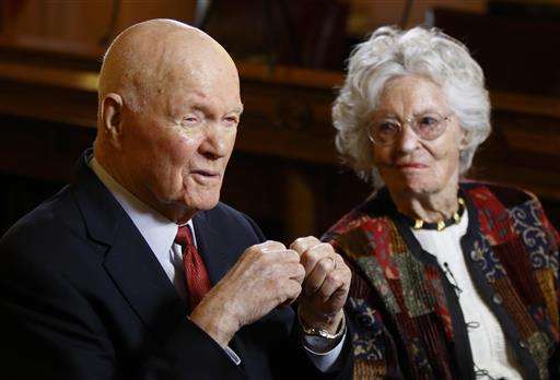 Twitter lights up with 95th birthday wishes for John Glenn