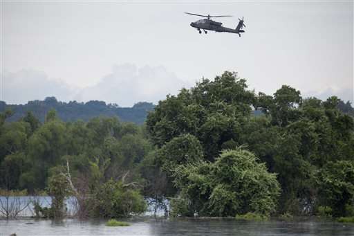 Rain slows, but flooding still threat in Southeast Texas
