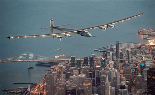 Solar-plane pilots say trip was also test of human endurance