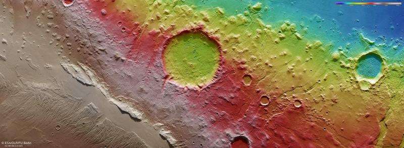 A record of ancient tectonic stress on Mars