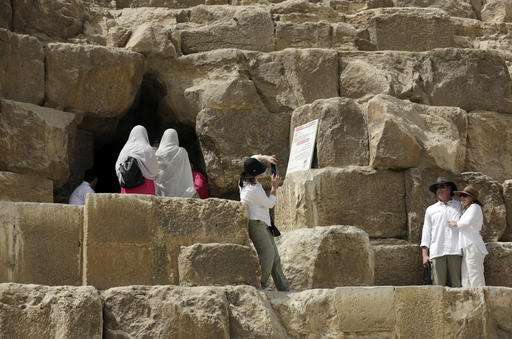 Team testing new scanner on Egypt's Great Pyramid