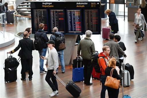 "Technical issue" briefly cripples Swedish air traffic