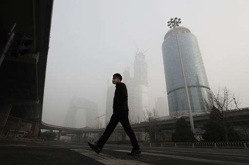 Smog chokes Chinese cities, grounding flights, closing roads
