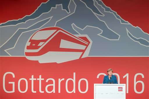 Swiss inaugurate $12 billion rail tunnel, world's longest
