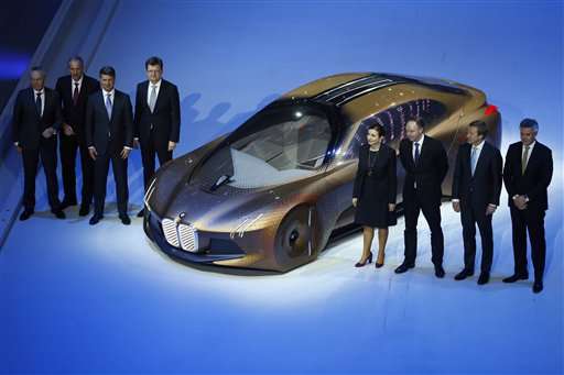 BMW shows off concept car for the self-driving future