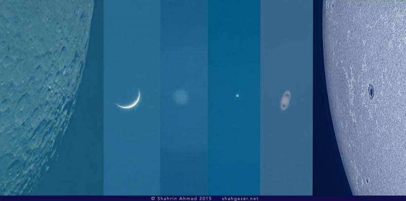 The moon occults Jupiter this weekend