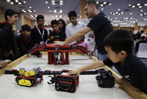 Two Taiwanese teenagers win World Robot Olympiad in India