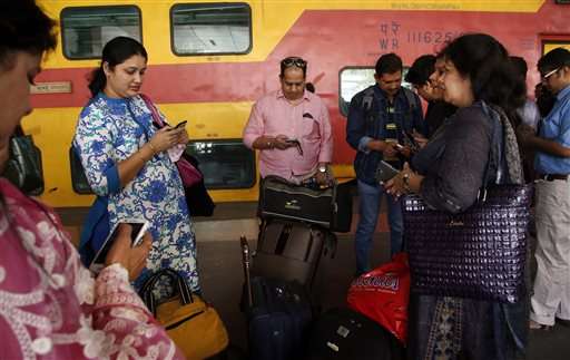 Mumbai travelers log on as Google starts train station Wi-Fi