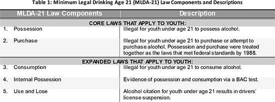 New research reveals nine laws particularly effective in reducing underage drinking fatalities