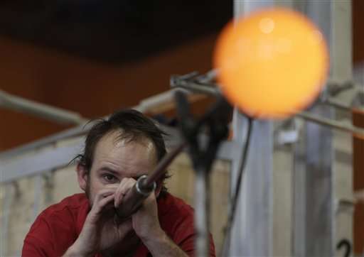 Storied Czech glass blowing industry embraces reinvention